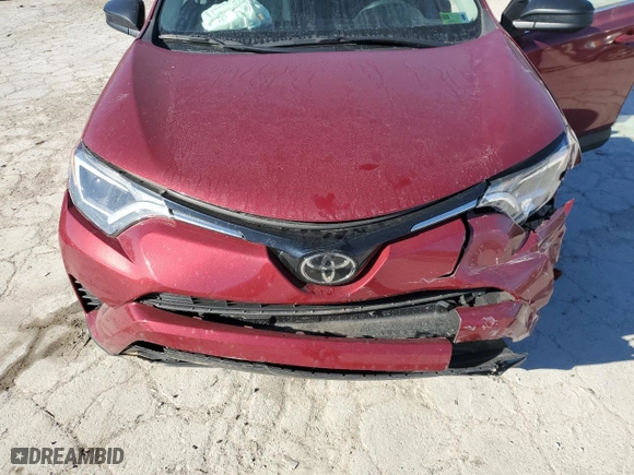 2018 Toyota RAV4 LE with VIN 2T3BFREV0JW823816, listed as a Copart auction lot 46667325 with 51,016 mi miles and Salvage Title. Bid and sale history available at carsss.com. Image 13.