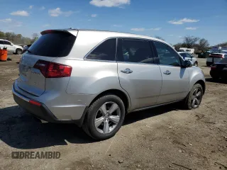 2012 Acura MDX with VIN 2HNYD2H26CH507620, listed as a Copart auction lot 52337315 with 121,624 mi miles and Salvage title. Bid and sale history available at DreamBid. Image 3.