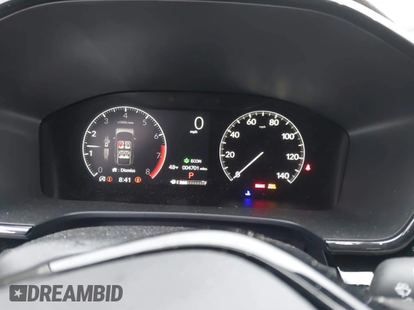 2025 Honda CR-V EX-L with VIN 2HKRS4H70SH418137, listed as a IAAI auction lot 41067968 with 4,701 mi miles and . Bid and sale history available at DreamBid. Image 7.