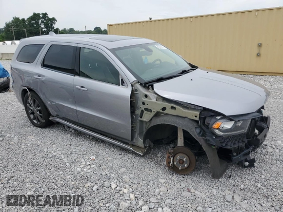 2018 Dodge Durango GT with VIN 1C4RDJDG6JC456075, listed as a Copart auction lot 63393655 with 65,032 mi miles and Salvage title. Bid and sale history available at DreamBid. Image 4.