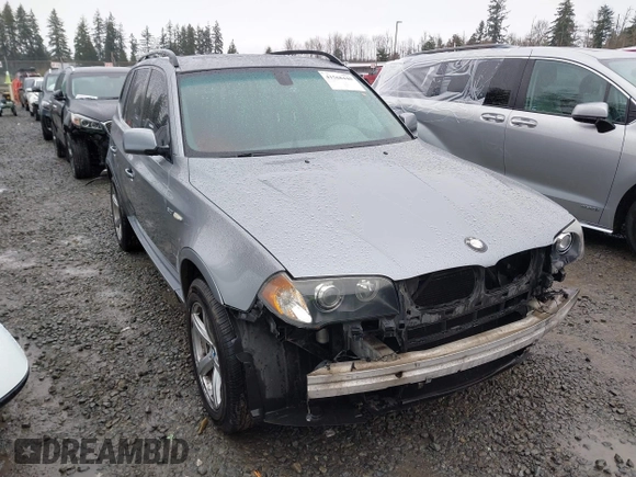2004 BMW X3 3.0i with VIN WBXPA93454WC32181, listed as a IAAI auction lot 41568440 with 145,673 mi miles. Bid and sale history available at carsss.com. Image 1.