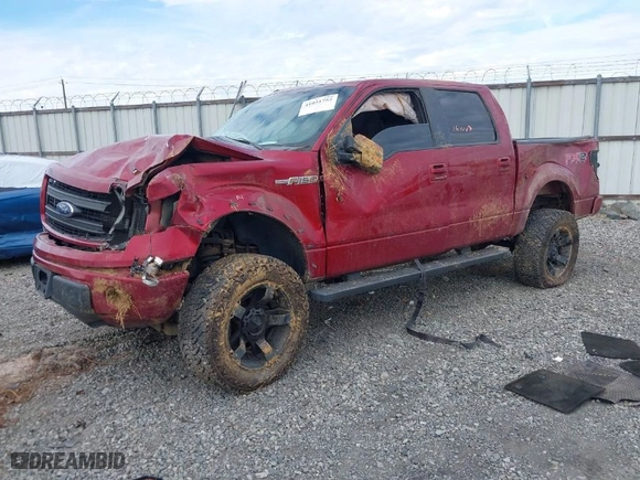 2013 Ford F-150 XL with VIN 1FTFW1CF4DFD68196, listed as a IAAI auction lot 41051752 with 164,149 mi miles. Bid and sale history available at carsss.com. Image 2.
