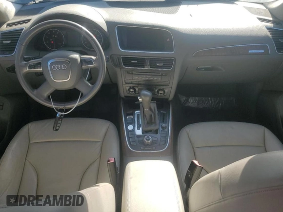 2012 Audi Q5 3.2L Premium Plus with VIN WA1DKAFP7CA013343, listed as a Copart auction lot 87976515 with 0 mi miles and Clean Title. Bid and sale history available at carsss.com. Image 8.