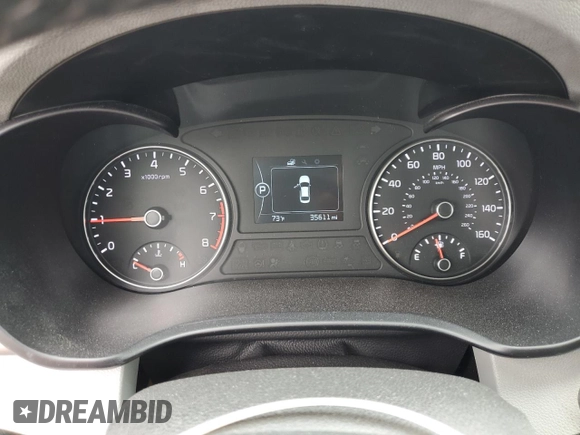2016 Kia Optima EX with VIN 5XXGU4L32GG088462, listed as a Copart auction lot 85498164 with 35,611 mi miles and Salvage Title. Bid and sale history available at carsss.com. Image 9.