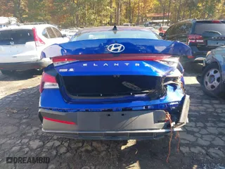2024 Hyundai Elantra SEL with VIN KMHLM4DG7RU692937, listed as a IAAI auction lot 40840306 with 22,031 mi miles. Bid and sale history available at carsss.com. Image 16.