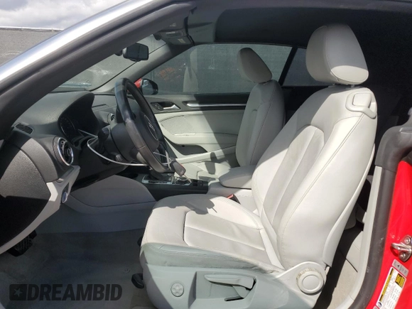 2015 Audi A3 1.8T Premium with VIN WAU6CLFF8F1036565, listed as a Copart auction lot 45479685 with 75,519 mi miles and Salvage Title. Bid and sale history available at carsss.com. Image 7.