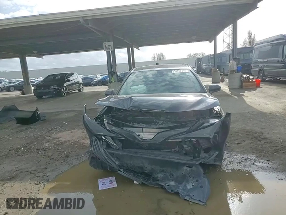 2020 Toyota Camry LE with VIN 4T1C11AK8LU916319, listed as a Copart auction lot 51277715 with 128,204 mi miles and Salvage Title. Bid and sale history available at carsss.com. Image 11.