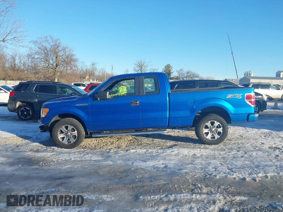 2014 Ford F-150 XL with VIN 1FTFX1EF0EFA27289, listed as a IAAI auction lot 41420909 with 123,045 mi miles. Bid and sale history available at carsss.com. Image 15.