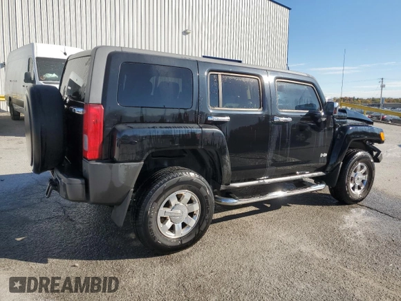 2008 Hummer H3 SUV Luxury with VIN 5GTEN43E288195918, listed as a Copart auction lot 76897894 with 166,311 mi miles and Non Repairable. Bid and sale history available at carsss.com. Image 3.