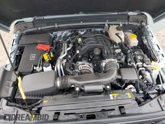 2024 Jeep Wrangler Sport S with VIN 1C4PJXDG6RW229336, listed as a Copart auction lot 51260335 with 5,198 mi miles and Salvage Title. Bid and sale history available at DreamBid. Image 12.