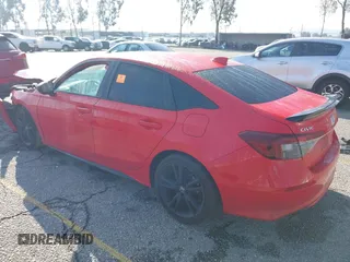 2025 Honda Civic Si with VIN 2HGFE1E55SH470272, listed as a IAAI auction lot 41742861 with 16,942 mi miles and . Bid and sale history available at DreamBid. Image 3.