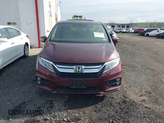 2018 Honda Odyssey EX-L with VIN 5FNRL6H73JB028770, listed as a IAAI auction lot 41984094 with 96,819 mi miles and . Bid and sale history available at DreamBid. Image 11.