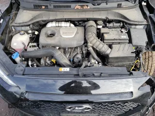 2021 Hyundai Kona Night Edition with VIN KM8K6CA52MU698334, listed as a Copart auction lot 46312635 with 56,870 mi miles and Salvage Title. Bid and sale history available at DreamBid. Image 12.