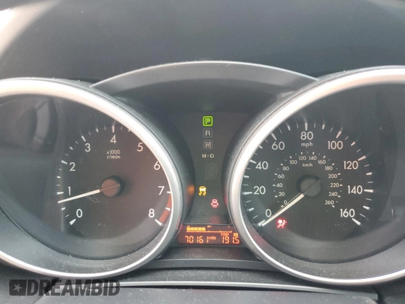 2013 Mazda 5 Sport with VIN JM1CW2BL0D0145429, listed as a Copart auction lot 74133644 with 70,161 mi miles and Salvage Title. Bid and sale history available at DreamBid. Image 9.