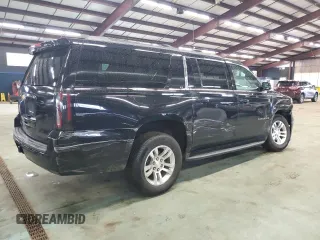 2017 Chevrolet Suburban LT with VIN 1GNSKHKC4HR185340, listed as a Copart auction lot 55830355 with 196,683 mi miles and Salvage Title. Bid and sale history available at DreamBid. Image 3.