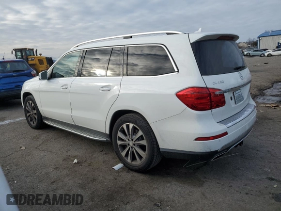 2015 Mercedes-Benz GL-Class GL 450 with VIN 4JGDF6EE5FA543947, listed as a Copart auction lot 72813852 with 121,977 mi miles. Bid and sale history available at carsss.com. Image 2.