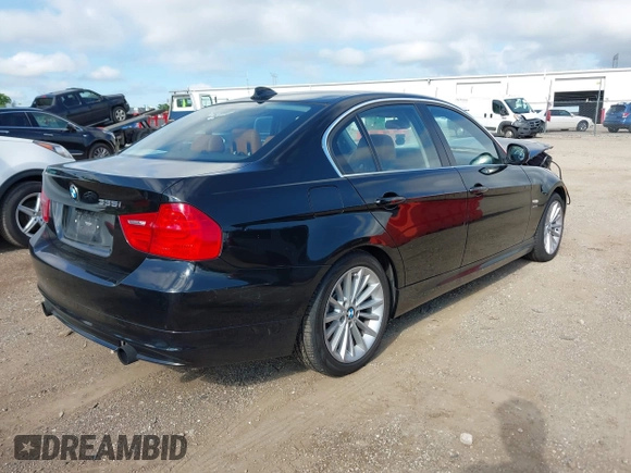 2011 BMW 3 Series 335i xDrive with VIN WBAPL5C53BA920757, listed as a IAAI auction lot 42782754 with 210,347 mi miles and . Bid and sale history available at DreamBid. Image 4.
