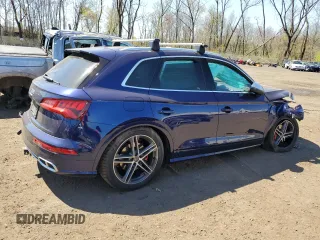2020 Audi SQ5 Premium Plus with VIN WA1B4AFY2L2081781, listed as a Copart auction lot 51898614 with Not Provided miles and . Bid and sale history available at DreamBid. Image 3.