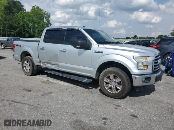 2016 Ford F-150 XLT with VIN 1FTEW1EFXGFB96060, listed as a Copart auction lot 56691845 with 152,365 mi miles and Salvage title. Bid and sale history available at DreamBid. Image 4.