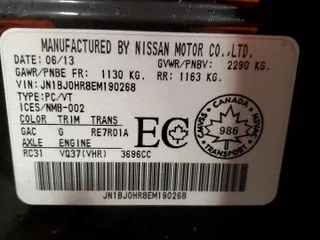2014 Infiniti QX50 Journey with VIN JN1BJ0HR8EM190268, listed as a Copart auction lot 43971245 with 121,519 mi miles and Salvage Title. Bid and sale history available at carsss.com. Image 14.