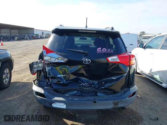 2013 Toyota RAV4 LE with VIN 2T3ZFREV9DW060424, listed as a IAAI auction lot 41721107 with 107,132 mi miles. Bid and sale history available at carsss.com. Image 16.