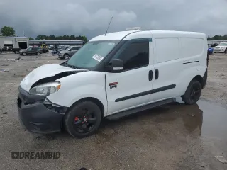 2019 Ram ProMaster City Cargo Tradesman with VIN ZFBHRFAB9K6M61891, listed as a Copart auction lot 56733985 with 81,763 mi miles and Salvage title. Bid and sale history available at DreamBid. Image 1.