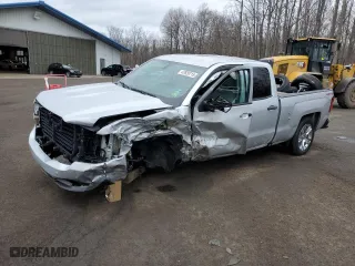 2017 Chevrolet Silverado 1500 Custom with VIN 1GCVKPEC9HZ397713, listed as a Copart auction lot 47629715 with 61,403 mi miles and Salvage Title. Bid and sale history available at carsss.com. Image 1.