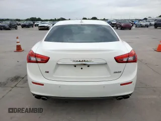 2015 Maserati Ghibli S Q4 with VIN ZAM57RTA2F1134744, listed as a Copart auction lot 63398205 with 61,347 mi miles and Clean title. Bid and sale history available at DreamBid. Image 6.