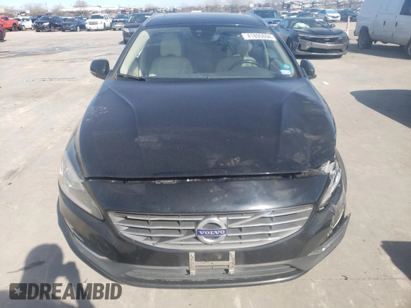 2016 Volvo V60 T5 Drive-E Premier with VIN YV140MEKXG1301411, listed as a Copart auction lot 41890694 with Not Provided miles. Bid and sale history available at carsss.com. Image 5.