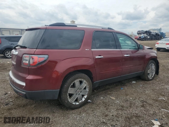2017 GMC Acadia Limited with VIN 1GKKRSKD3HJ167716, listed as a Copart auction lot 59032805 with 189,116 mi miles and Salvage title. Bid and sale history available at DreamBid. Image 3.