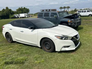 2017 Nissan Maxima SV with VIN 1N4AA6AP5HC380663, listed as a Copart auction lot 54362705 with 133,634 mi miles and Clean Title. Bid and sale history available at carsss.com. Image 1.