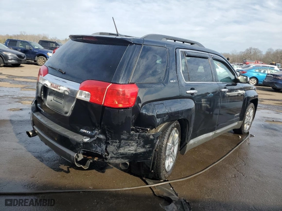 2013 GMC Terrain SLT with VIN 2GKFLVE34D6422579, listed as a Copart auction lot 46781385 with 132,901 mi miles and Salvage Title. Bid and sale history available at carsss.com. Image 3.