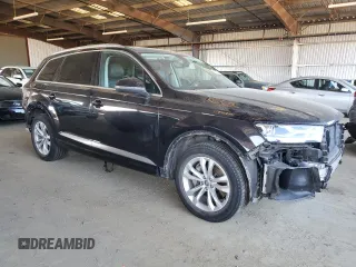 2019 Audi Q7 Premium with VIN WA1AAAF79KD034178, listed as a Copart auction lot 42302375 with 105,163 mi miles and Salvage title. Bid and sale history available at DreamBid. Image 4.