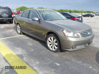 2006 Infiniti M with VIN JNKAY01F06M253433, listed as a IAAI auction lot 41813157 with 147,565 mi miles. Bid and sale history available at carsss.com. Image 1.