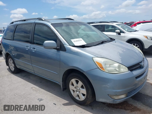2005 Toyota Sienna XLE with VIN 5TDZA22C65S370140, listed as a IAAI auction lot 42466644 with 254,275 mi miles and . Bid and sale history available at DreamBid. Image 1.