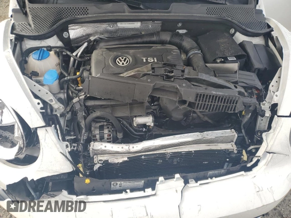 2014 Volkswagen Beetle 1.8T z VIN 3VWJ17AT1EM663680, wystawiony jako Copart lot #48163255 z przebiegiem 67 809 mil mil oraz Szkoda całkowita • Salvage title. Historia ofert i sprzedaży dostępna na DreamBid. Obrazek 13.