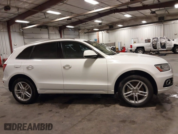 2017 Audi Q5 Premium Plus with VIN WA1L2AFP2HA093928, listed as a IAAI auction lot 42407237 with 117,137 mi miles and . Bid and sale history available at DreamBid. Image 14.