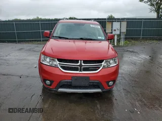 2014 Dodge Journey SXT z VIN 3C4PDDBG5ET290590, wystawiony jako Copart lot #57758595 z przebiegiem 87 443 mil mil oraz Szkoda całkowita • Salvage title. Historia ofert i sprzedaży dostępna na DreamBid. Obrazek 5.