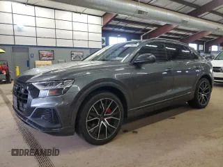 2020 Audi Q8 Prestige with VIN WA1FVAF14LD004383, listed as a Copart auction lot 51270075 with 129,622 mi miles and Clean title. Bid and sale history available at DreamBid. Image 1.
