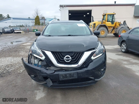2018 Nissan Murano Platinum with VIN 5N1AZ2MH3JN108084, listed as a IAAI auction lot 41845604 with 150,069 mi miles. Bid and sale history available at carsss.com. Image 12.