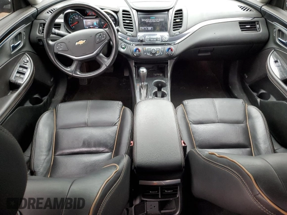 2018 Chevrolet Impala Premier with VIN 2G1125S30J9149785, listed as a Copart auction lot 53865465 with 82,582 mi miles and Salvage Title. Bid and sale history available at DreamBid. Image 8.