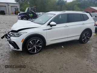 2024 Volkswagen Tiguan SEL R-Line с VIN 3VV4B7AXXRM177585, выставлен на аукционе Copart как лот 56230755 с пробегом 4 259 миль миль и Списание • Salvage title. История ставок и продаж доступна на DreamBid. Изображение 1.