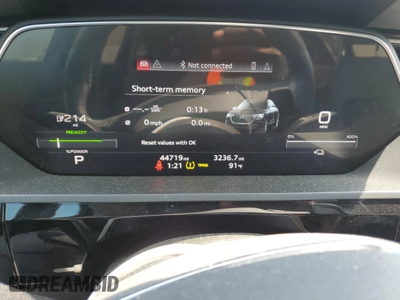 2022 Audi e-tron Sportback S line Premium z VIN WA11AAGE6NB023281, wystawiony jako Copart lot #51714255 z przebiegiem 44 719 mil mil oraz Czysty tytuł • Clean title. Historia ofert i sprzedaży dostępna na DreamBid. Obrazek 9.