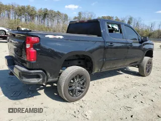 2023 Chevrolet Silverado 1500 RST with VIN 1GCUDEE83PZ316404, listed as a Copart auction lot 46036105 with 19,825 mi miles and Salvage Title. Bid and sale history available at DreamBid. Image 3.