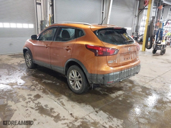 2017 Nissan Rogue Sport SV with VIN JN1BJ1CR9HW131669, listed as a IAAI auction lot 41625873 with 150,356 mi miles. Bid and sale history available at carsss.com. Image 3.