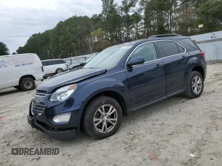 2016 Chevrolet Equinox LT with VIN 2GNALCEK9G6171023, listed as a Copart auction lot 52776805 with 183,943 mi miles and Salvage Title. Bid and sale history available at DreamBid. Image 1.