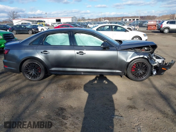 2019 Audi A4 Premium Plus with VIN WAUENAF48KA096381, listed as a IAAI auction lot 41000378 with 66,995 mi miles. Bid and sale history available at carsss.com. Image 13.