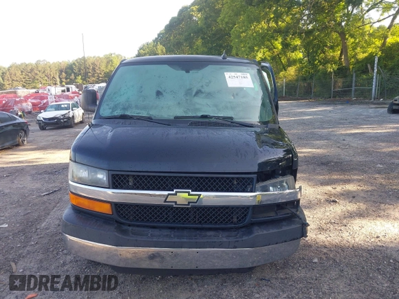 2016 Chevrolet Express Cargo with VIN 1GCWGAFF5G1156045, listed as a IAAI auction lot 42547185 with 166,535 mi miles and . Bid and sale history available at DreamBid. Image 12.