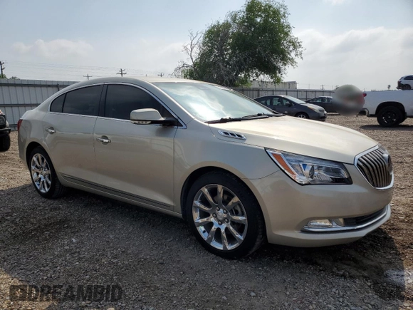 2014 Buick LaCrosse Premium I with VIN 1G4GD5G39EF133209, listed as a Copart auction lot 51226245 with 37,628 mi miles and Salvage Title. Bid and sale history available at carsss.com. Image 4.
