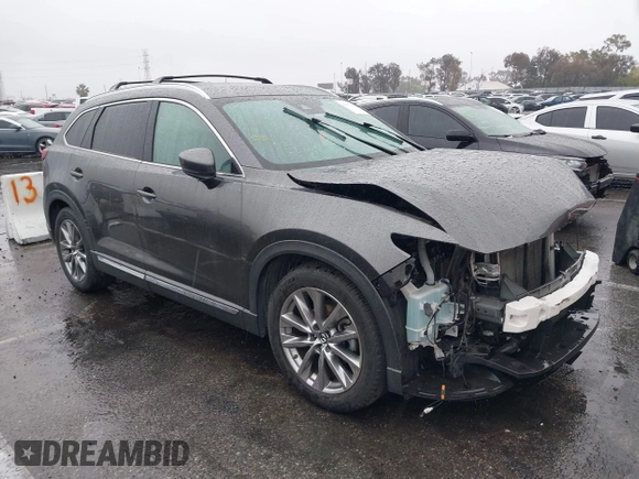 2019 Mazda CX-9 Grand Touring with VIN JM3TCADY4K0315095, listed as a IAAI auction lot 41573317 with 64,635 mi miles. Bid and sale history available at carsss.com. Image 1.